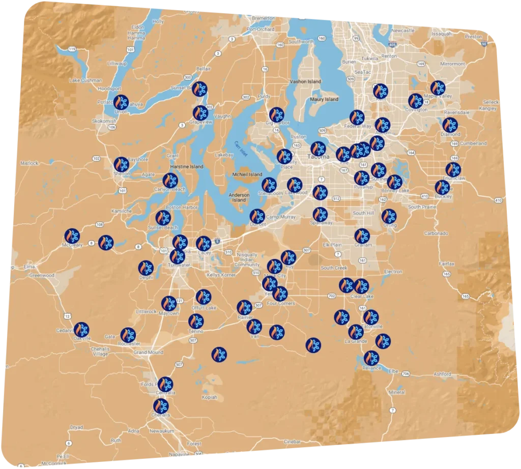 Pacific-Heating-And-Cooling-Service-Area-Map Pacific Service Areas